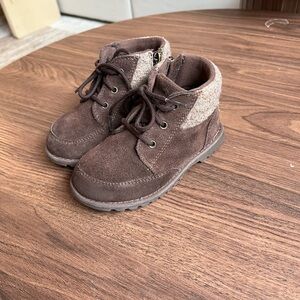Ugg Wool & Suede Toddler Boots Size 8